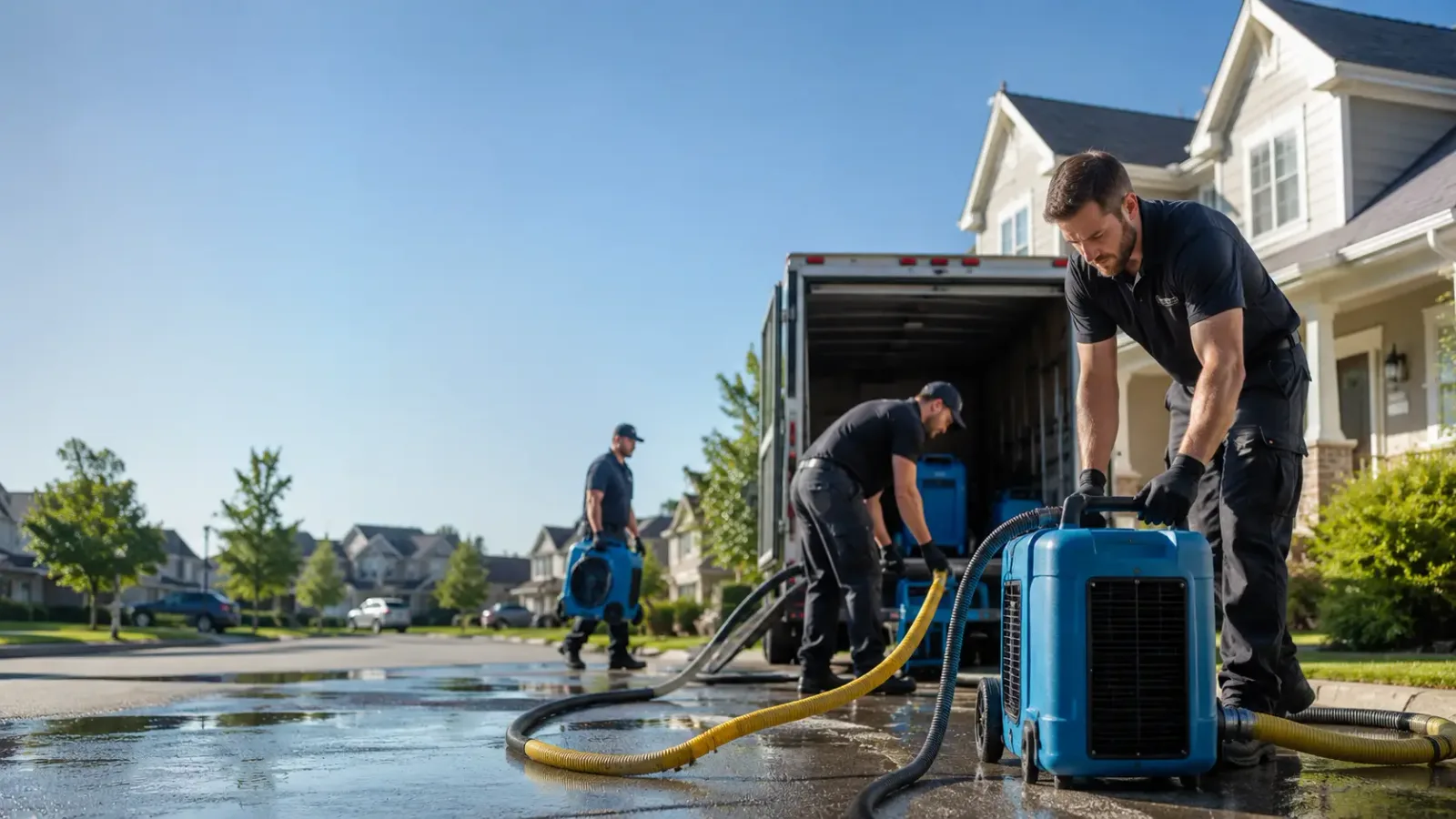 Water Damage Mitigation in Dime Box, TX